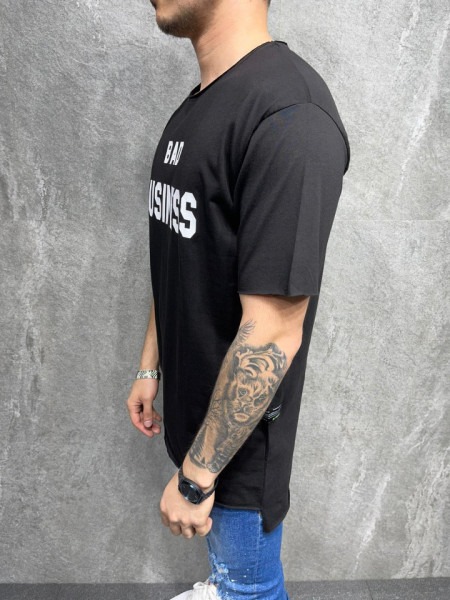 LONG BLACK BUSINESS SHIRT TSAS250(1029)