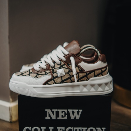 ADIDASI SNEAKERS GARAVANI WHITE-BROWN ABVG8(093-8)