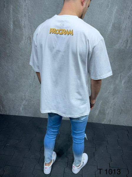 COSMOS T-SHIRT WHITE TSAS225(1013)