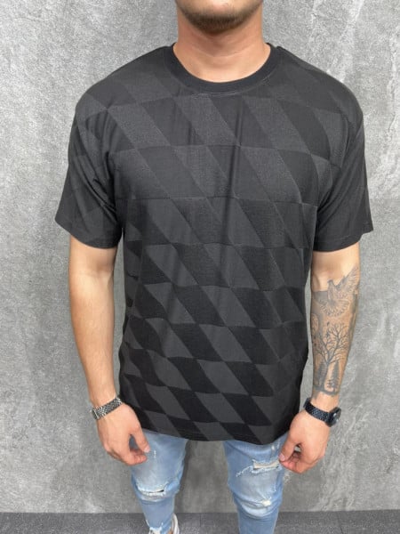 DIAMOND FASHION T-SHIRT BLACK TSAS259(6033)