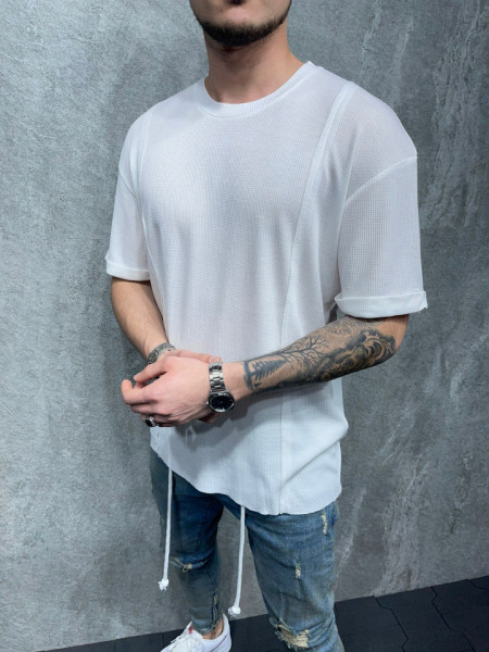 TRICOU OVERSIZE BASIC WHITE TSAS268(1007)