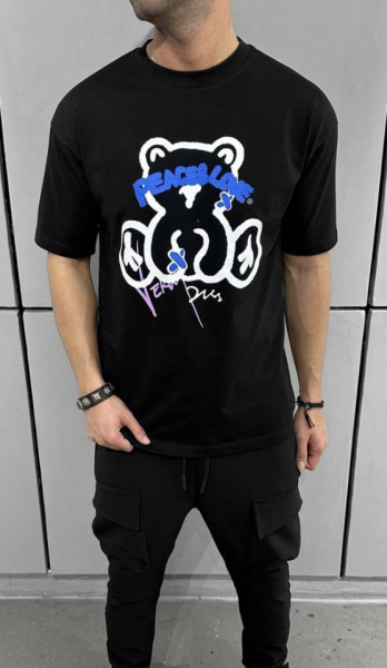 TRICOU PEACE&LOVE BLACK TSBL5