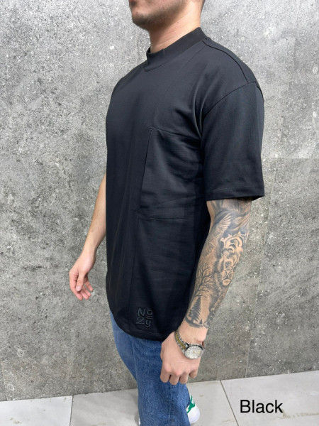 TRICOU SLIM NO 2Y BLACK TSAS359(AJ6256)