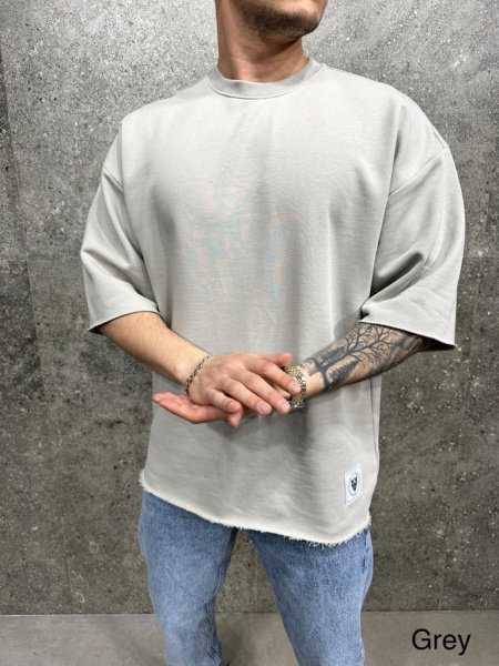TRICOU CLASIC OVERSIZE GREY TSAS451(6049)