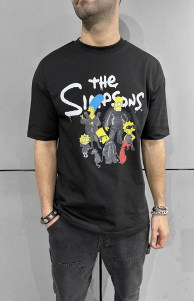 TRICOU THE SIMPSONS BLACK TSBL1