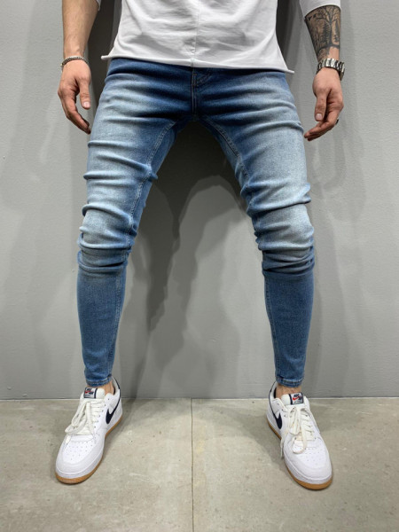 BLUGI SLIM FIT CLASIC BLUEWHITE BGAS408(5202)