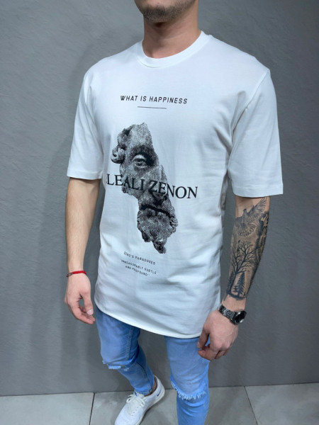 TRICOU ZENO'S LONG OFF-WHITE TSAS299(6146)