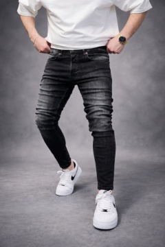 BLUGI SLIM FIT NEGRO WASH – FADED STREET STYLE