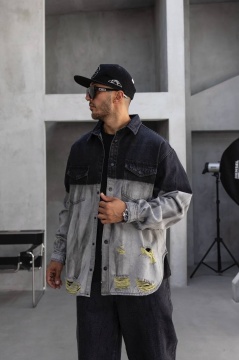CAMASA OVERSIZE ISL BLACK-GREY CMBLACK1(17134)