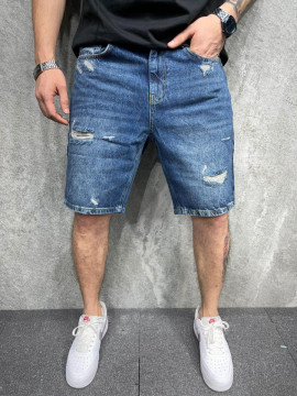 PANTALONI SCURTI CASUAL DARKBLUE PSAS81(8138) - Img 2
