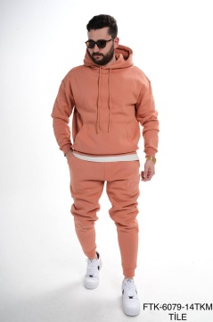 SET TRENING PRM FASHION OVERSIZED PREMIUM TILE-PEACH SAND TRAS212(6079)