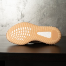 SNEAKERS BARBATI YEEZY SPLY-350 STREETWEAR BEIGE-BLACK STRIPE ABYZ21(103-9) - Img 4