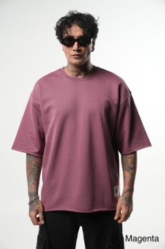 TRICOU CLASIC OVERSIZE MAGENTA TSAS457(6049)