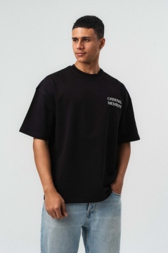 TRICOU OVERSIZE CRIMINAL MEMBERS – BLACK TSES10(238) - Img 4