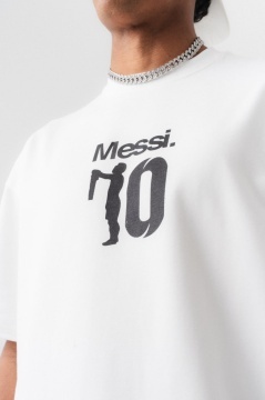TRICOU OVERSIZE MESSI 10 – WHITE TSES5(179) - Img 2