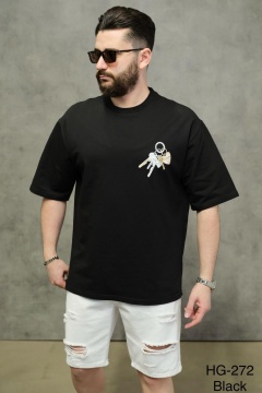 TRICOU OVERSIZED 2Y GALLERY KEYS BLACK TSAS477(HG272) - Img 2