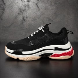 ADIDASI SNEAKERS TRIPLE-S WHITE-BLACK-RED ABBG(A1261-3) - Img 4