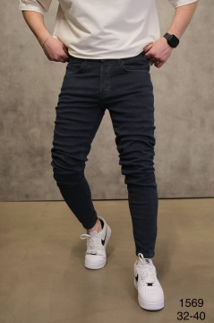 BLUGI SLIM FIT DARK BLUE – CLEAN STREET DENIM