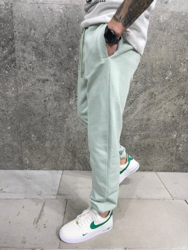PANTALONI JOGGER FIT ALMOND-GREEN BGAS1150(AJ6269) - Img 2