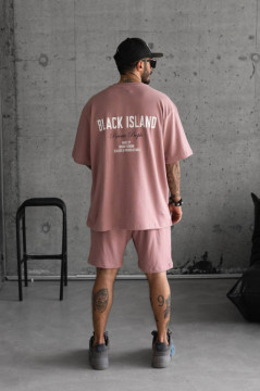 TRENING OVERSIZE BLACK ISLAND PINK TRBI29 - Img 5