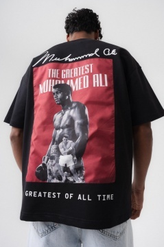 TRICOU OVERSIZE MUHAMMAD ALI THE GREATEST – BLACK TSES2(189)