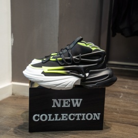 ADIDASI BARBATI SNEAKERS BLACK-GREEN ABBM7(063) - Img 2