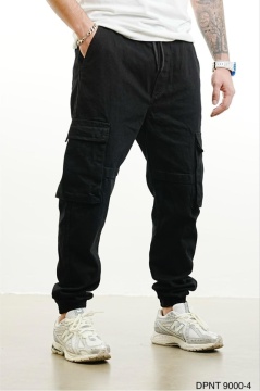 BLUGI JOGGER FIT BLACK BGAS1144(9000-4/DPNT) - Img 2