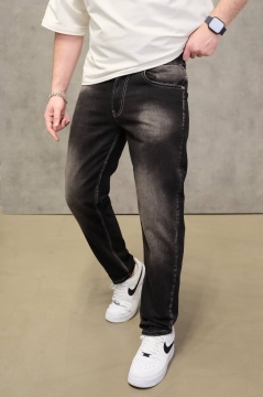 BLUGI RELAXED FIT BLACK FADED – MODERN WASHED DENIM