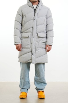GEACA PARKA BE YOURSELF GREY GCAS87(10034) - Img 3