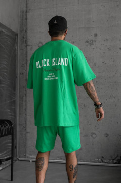 TRENING OVERSIZE BLACK ISLAND GREEN TRBI31 - Img 2