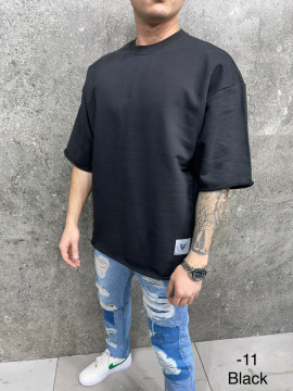 TRICOU CLASIC OVERSIZE BLACK TSAS342(6049) - Img 1
