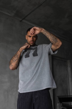 TRICOU OVERSIZE 77 FASHION GREY TSBI13(1826) - Img 7