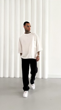 TRICOU OVERSIZE DIN IN WHITE TSMH18(M25-06) - Img 4