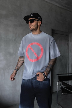 TRICOU OVERSIZE FORBIDDEN GREY TSBI15(1871) - Img 1