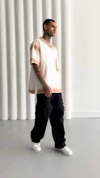 TRICOU OVERSIZE SPRAY WHITE TSMH9(M25-11) - Img 4