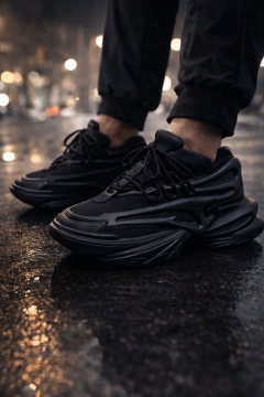 ADIDASI BARBATI SNEAKERS BLACK ABBM1(063)