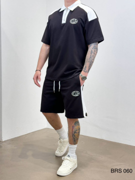 TRENING UNEFFECTED POLO BLACK TRAS202(24BRS-060) - Img 1