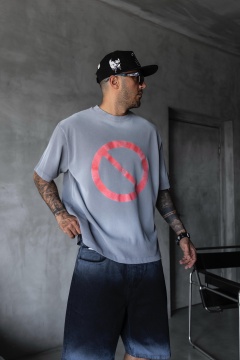 TRICOU OVERSIZE FORBIDDEN GREY TSBI15(1871) - Img 2