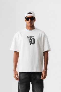 TRICOU OVERSIZE MESSI 10 – WHITE TSES5(179) - Img 3