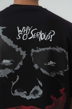 TRICOU OVERSIZE WHY SO SERIOUS – BLACK TSES12(251) - Img 5