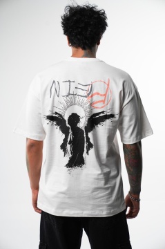 TRICOU OVERSIZED REIN ANGEL OFF WHITE TSAS478(AJ6483)