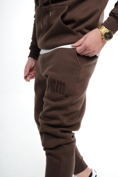 SET TRENING PRM FASHION OVERSIZED PREMIUM CHOCOLATE BROWN TRAS215(6079) - Img 3