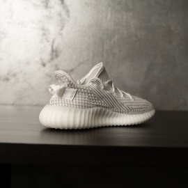 SNEAKERS BARBATI YEEZY STREETWEAR LIGHT GREY ABYZ26 - Img 2
