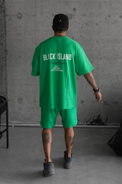 TRENING OVERSIZE BLACK ISLAND GREEN TRBI31 - Img 3