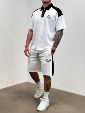 TRENING UNEFFECTED POLO ECRU-WHITE TRAS203(24BRS-060) - Img 1