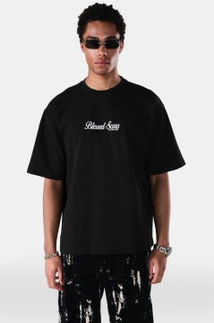 TRICOU OVERSIZE BLESSED SCARS – BLACK CROSS EDITION TSAS481(HG265) - Img 2