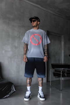 TRICOU OVERSIZE FORBIDDEN GREY TSBI15(1871) - Img 3