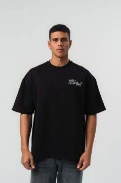 TRICOU OVERSIZE WHY SO SERIOUS – BLACK TSES12(251) - Img 3