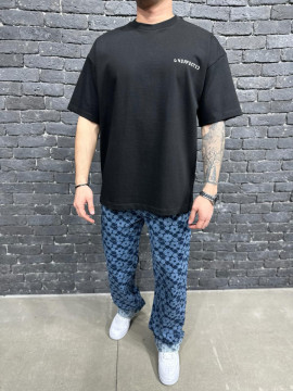 TRICOU OVERSIZED UNEFFECTED RACER BLACK TSAS424(UN-100) - Img 2