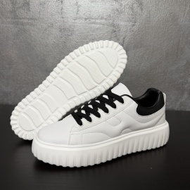 ADIDASI SNEAKERS BARBATI WHITE-BLACK PLATFORM STREETWEAR